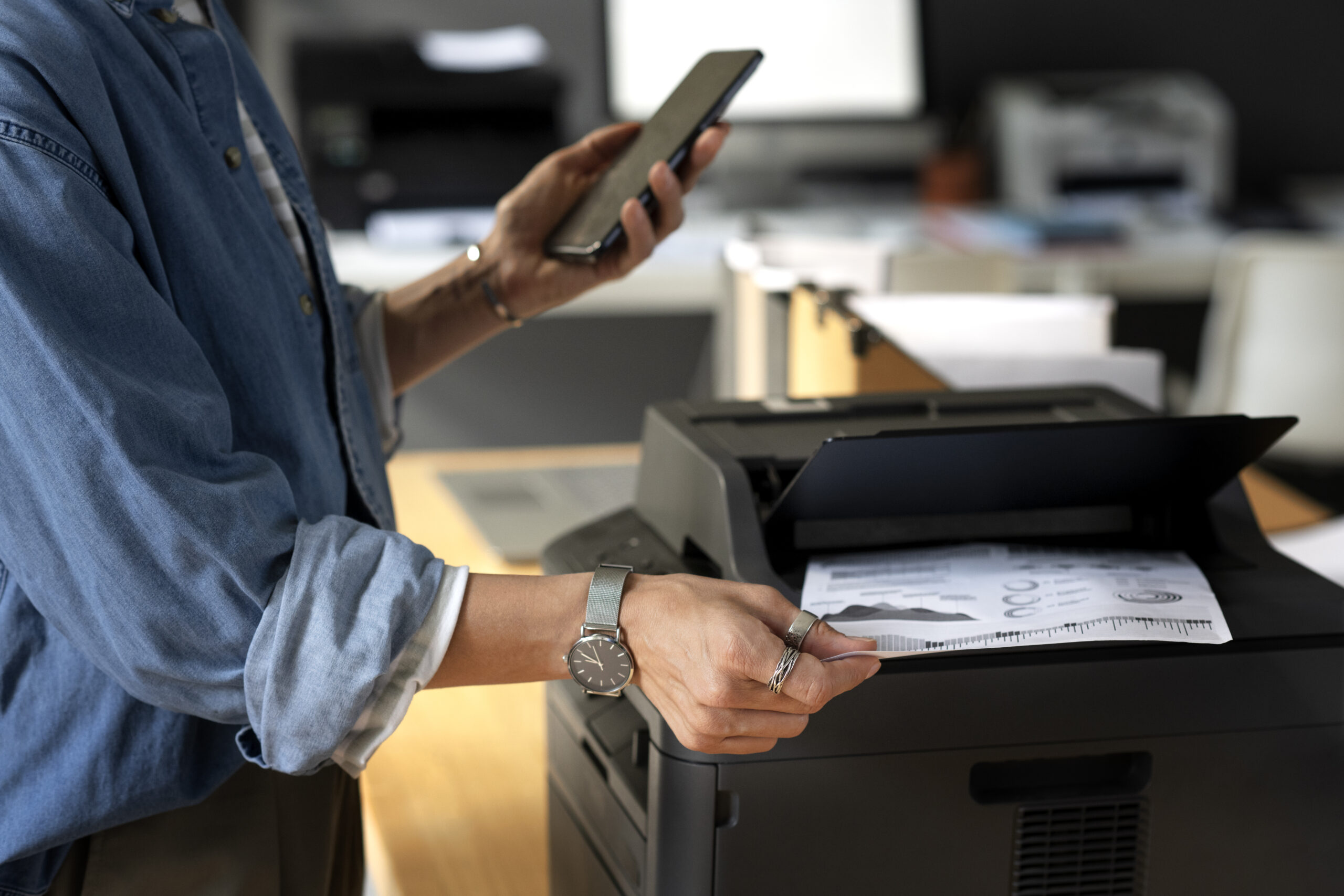 Printing, scanning, and photocopying tasks